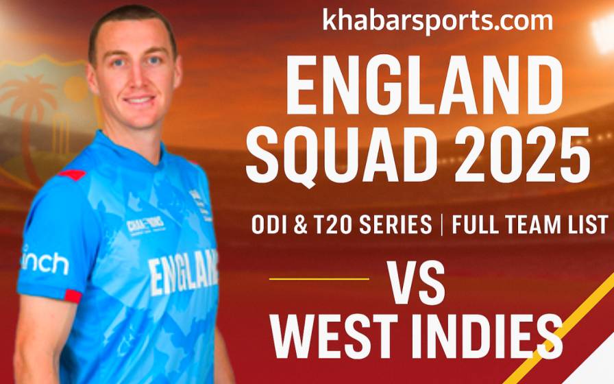 ENG Squad 2025 ODI & T20| Full Team List