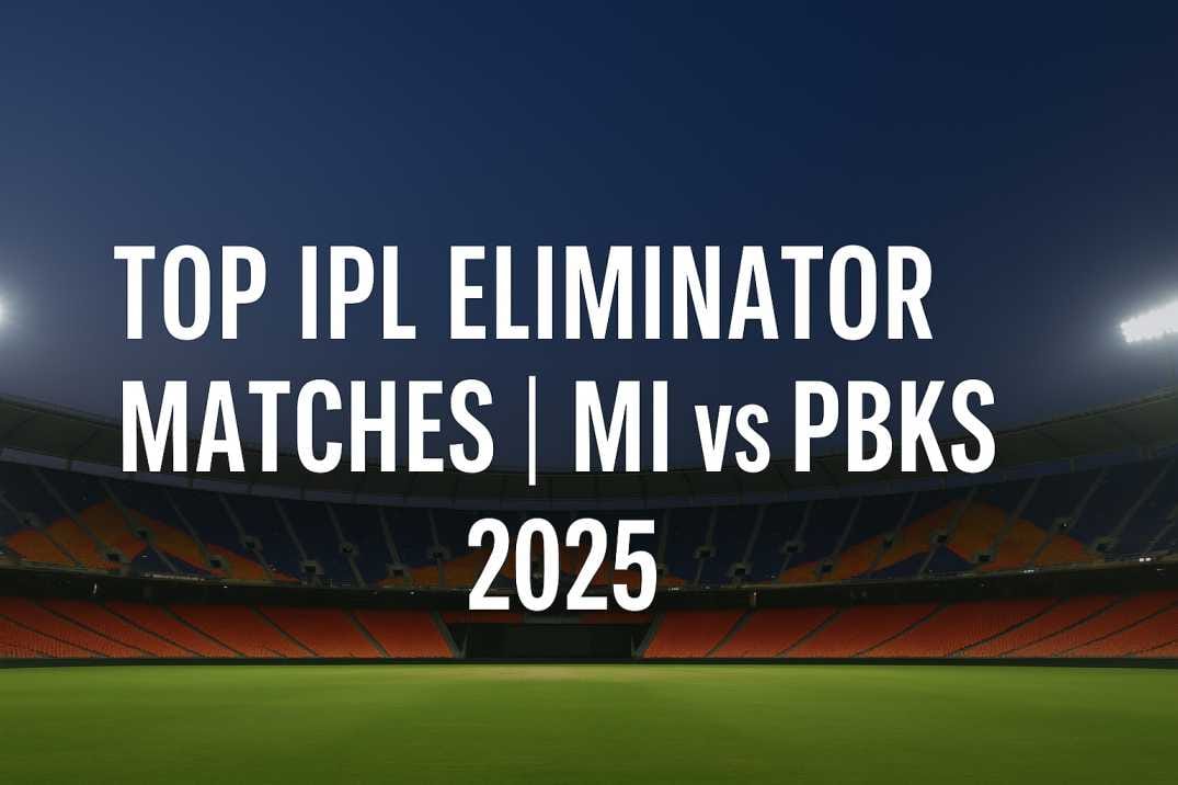 Top 5 IPL Eliminator Matches in History